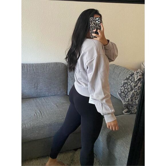 Lululemon Softstreme Perfectly Oversized Cropped Crew - Picture 6 of 15